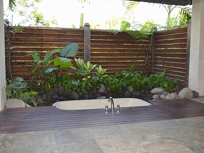 Badewanne für den Garten