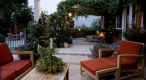 5 Ansichten von Outdoor Living - Wohnen im Freien