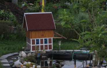 Kleiner Gartenteich