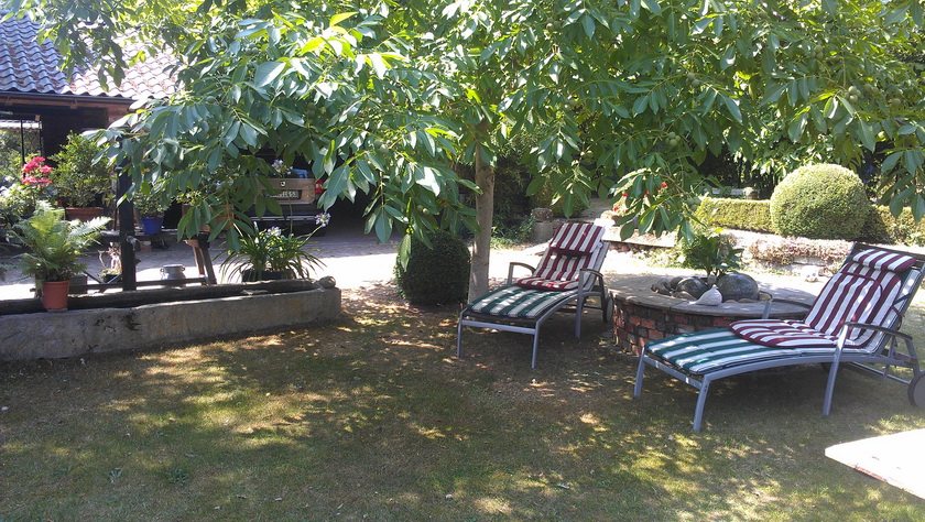 Ruheplatz im Garten